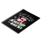 イエスとベーキングを愛する少女おもしろい- CHR ノートブック (左側)