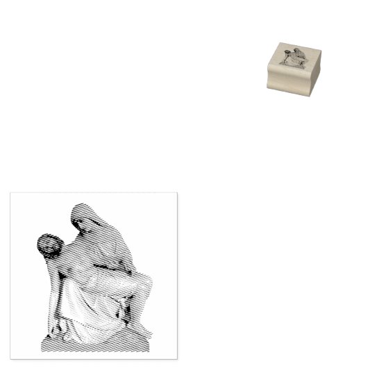 イエスとマリアの印 ラバースタンプ (押印)