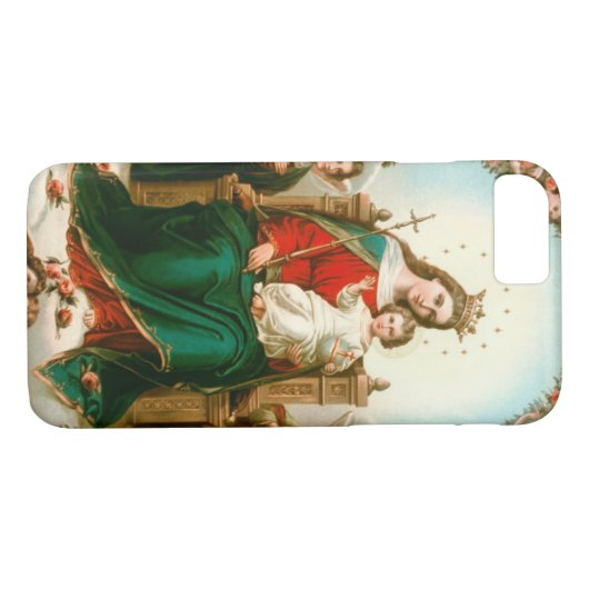 イエスとマリアの栄光 Case-Mate iPhoneケース (裏面(横))