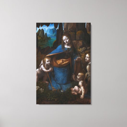 イエスとマリアへの栄光 キャンバスプリント (正面)