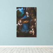 イエスとマリアへの栄光 キャンバスプリント (インサイチュ (ウッドフロア))