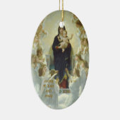 イエスとマリアへの栄光 セラミックオーナメント (右)