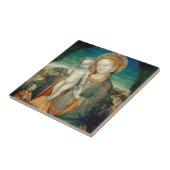 イエスとマリアへの栄光 タイル (側面)