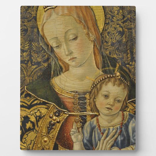 イエスとマリアへの栄光 フォトプラーク (正面)