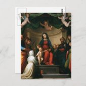 イエスとマリアへの栄光 ポストカード (正面/裏面)