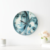 イエスとマリアへの栄光 ラージ壁時計 (ホーム)