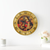 イエスとマリアへの栄光 ラージ壁時計 (ホーム)