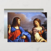 イエスとマリア・マグダレネ ポストカード (正面/裏面)