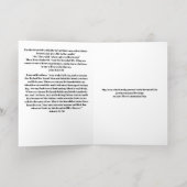 イエスとメアリーの葉書のグリーティングカード 箔グリーティングカード (内側レイダウン)