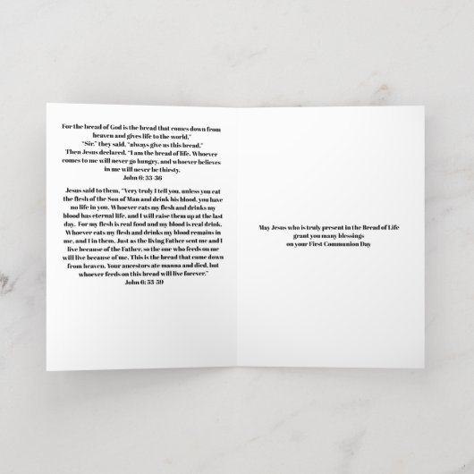 イエスとメアリーの葉書のグリーティングカード 箔グリーティングカード (内側レイダウン)