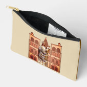 イエスとメアリー教会の祈り書の念珠 アクセサリーポーチ (見開き)