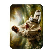 イエスとラムの磁石 マグネット (縦)