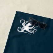 イエスと一緒に乗る |サーフィンイエスイラストレーション ビーチタオル (インサイチュ)