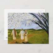 イエスと一緒に歩く ポストカード (正面/裏面)