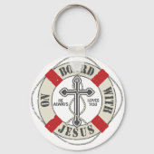 イエスと一緒に船に乗って キーホルダー (正面)