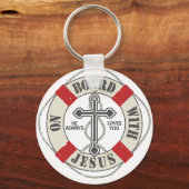 イエスと一緒に船に乗って キーホルダー (正面)