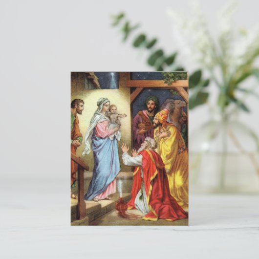 イエスと三王 ポストカード (スタンド正面)