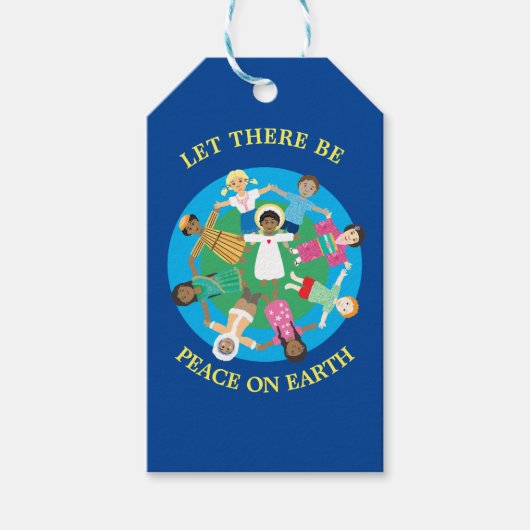 イエスと世界の子たち ギフトタグ (正面)