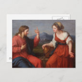 イエスと井戸にいる女 ポストカード (正面/裏面)