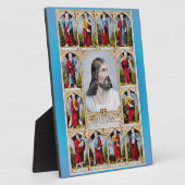 イエスと使徒たちの額 フォトプラーク (側面)