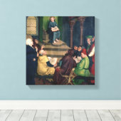 イエスと医者 キャンバスプリント (インサイチュ (ウッドフロア))