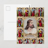 イエスと十二使徒 ポストカード (正面/裏面)