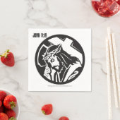 イエスと十字架のクリスチャン スタンダードカクテルナプキン (インサイチュ)