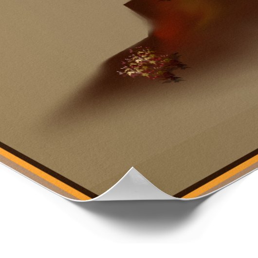 イエスと十字架の三つのポスター ポスター (角)