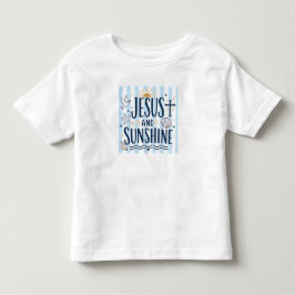 イエスと太陽の子供服Tシャツ トドラーTシャツ