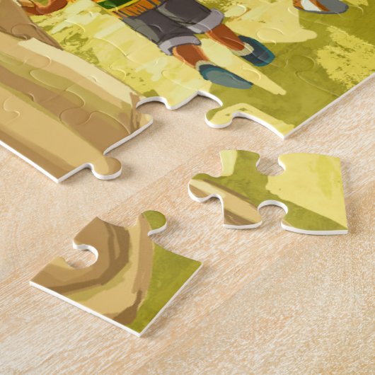 イエスと子どもたちの旅パズル ジグソーパズル (側面)