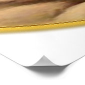 イエスと子ども時計のポスター ポスター (角)