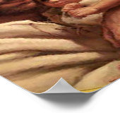 イエスと子ども時計のポスター ポスター (角)