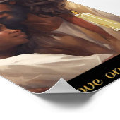 イエスと子キリスト教信者 ポスター (角)