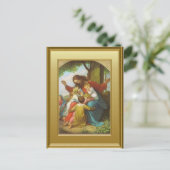 イエスと子供たち ポストカード (スタンド正面)