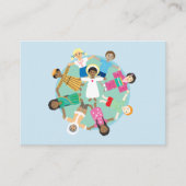 イエスと子供の平和祈りの言葉 エンクロージャーカード (正面)