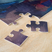 イエスと子供の表現主義 ジグソーパズル (側面)