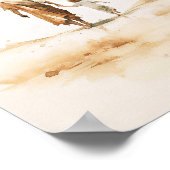 イエスと子供 – クリスチャンのデジタルプリントアート ポスター (角)