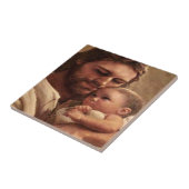 イエスと子供 タイル (側面)