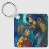 イエスと子 キーホルダー (正面)