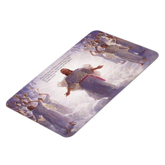 イエスと彼の天使1プレミアムマグネット マグネット (左側)