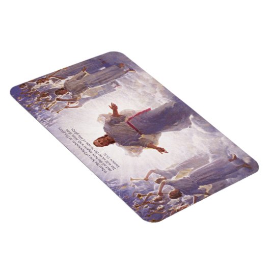 イエスと彼の天使1プレミアムマグネット マグネット (右側)