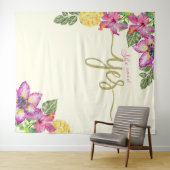 イエスと書かれたブースのバナー タペストリー (インサイチュ(横))