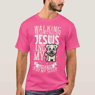 イエスと犬ソフトコートウィートテリア Tシャツ