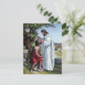 イエスと盲人 ポストカード (スタンド正面)