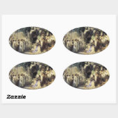 イエスと罪人たち 楕円形シール (シート)