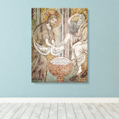 イエスと聖ペテロ キャンバスプリント (インサイチュ (ウッドフロア))