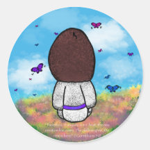 イエスと蝶の背景