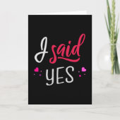 イエスと言った カード (正面)