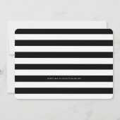 「イエスと言った」デュアルリングエンゲージメントディナー招待状 招待状 (裏面)