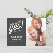 イエスと言った! 日程を保存しよう 招待状 (スタンド正面)